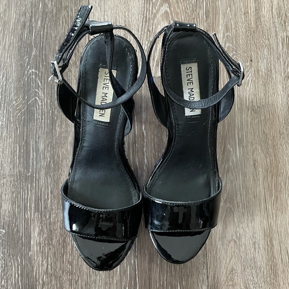 Steve Madden Shazzam Blue Sequin Heel - Picture 5 of 7